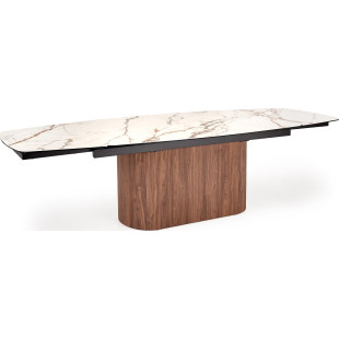 Stół rozkładany Flavor Halmar | Ceramiczny, Owalny, 200-300x100cm