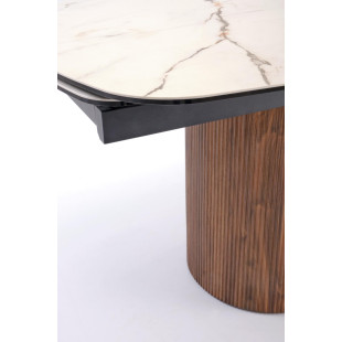Stół rozkładany Flavor Halmar | Ceramiczny, Owalny, 200-300x100cm
