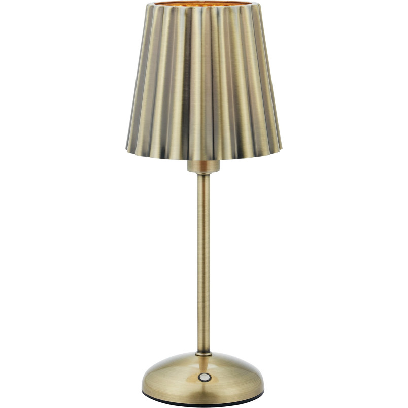 CELIA Rechargeable Table Antique Brass B/O Markslojd