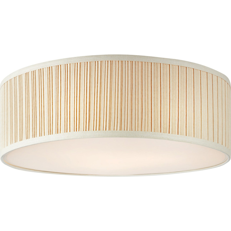 Plafon plisowany z lnianym kloszem Lux 57cm beżowy  Markslojd