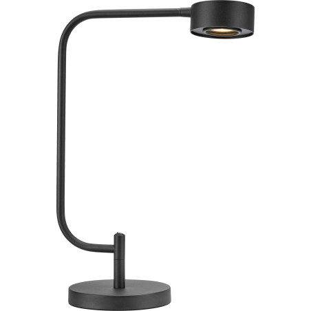 Lampa na biurko ze ściemniaczem Hugo LED 3000K czarna Markslojd