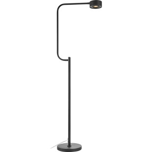 Lampa podłogowa ze ściemniaczem Hugo LED 3000K czarna Markslojd