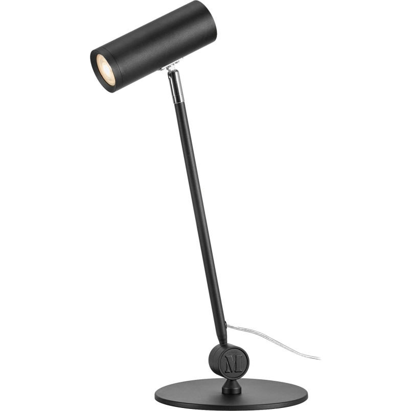 Lampa na biurko ze ściemniaczem Arlo LED 3000K czarna Markslojd