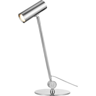 Lampa na biurko ze ściemniaczem Arlo LED 3000K chrom Markslojd