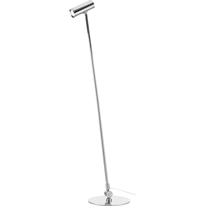 Lampa podłogowa ze ściemniaczem Arlo 132cm LED 3000K chrom Markslojd