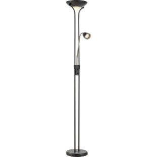 Lampa podłogowa z lampką do czytania i ściemniaczem Modu LED 180cm czarna Markslojd
