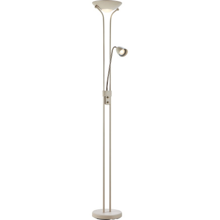 Lampa podłogowa z lampką do czytania i ściemniaczem Modu LED 180cm beżowa Markslojd