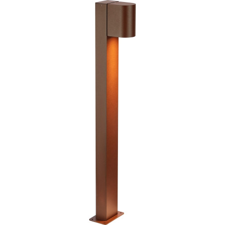 Lampa ogrodowa stojąca ściemniana Alor 75cm LED 3000K IP65 brązowa Markslojd