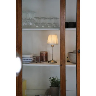 ANNO Rechargeable Table Antique Brass/Offwhite B/O Markslojd
