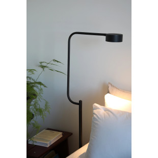 Lampa podłogowa ze ściemniaczem Hugo LED 3000K czarna Markslojd