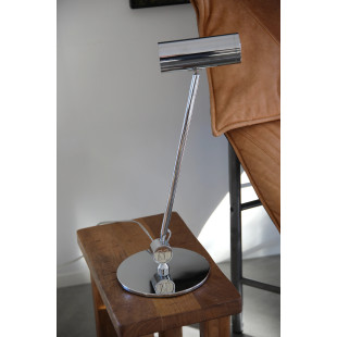 Lampa na biurko ze ściemniaczem Arlo LED 3000K chrom Markslojd