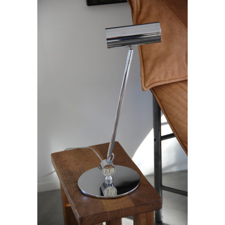 Lampa na biurko ze ściemniaczem Arlo LED 3000K chrom Markslojd