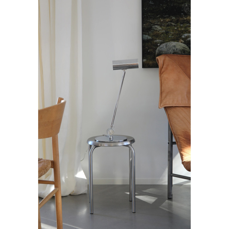 Lampa na biurko ze ściemniaczem Arlo LED 3000K chrom Markslojd