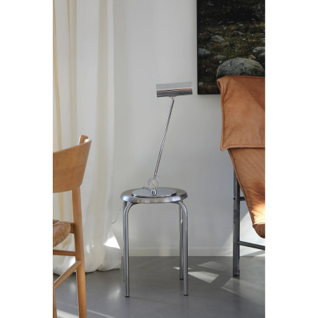 Lampa na biurko ze ściemniaczem Arlo LED 3000K chrom Markslojd