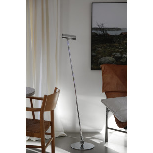 Lampa podłogowa ze ściemniaczem Arlo 132cm LED 3000K chrom Markslojd
