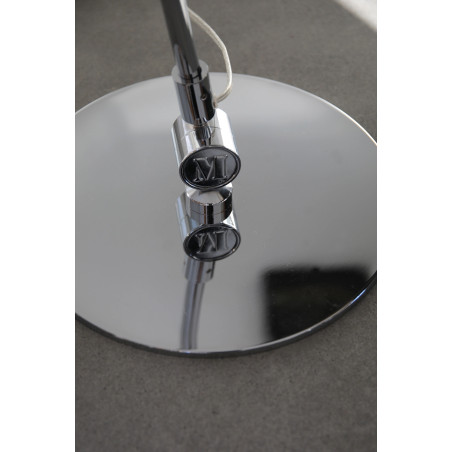 Lampa podłogowa ze ściemniaczem Arlo 132cm LED 3000K chrom Markslojd
