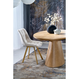 Stół rozkładany owalny Calypso 160-200x100 Halmar | Dębowy