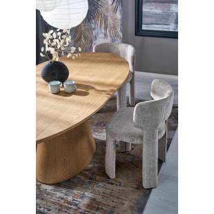 Stół rozkładany owalny Calypso 160-200x100 Halmar | Dębowy