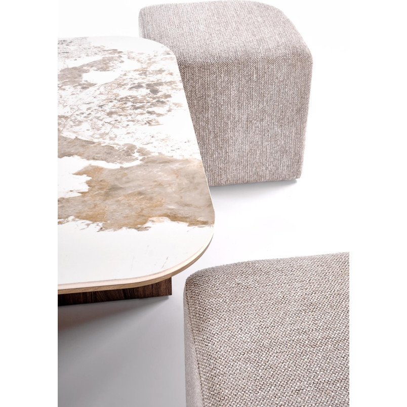 Stolik Arakis z pufami - Halmar | Nowoczesny design
