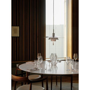 Latika | Pendant | Brushed chrome DFTP