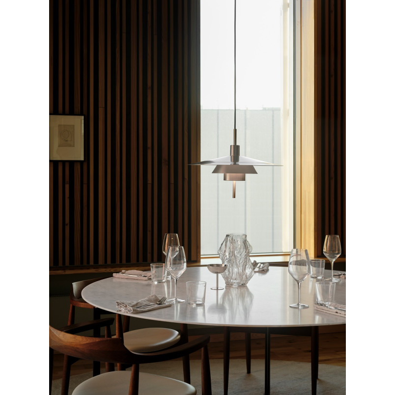 Latika | Pendant | Brushed chrome DFTP