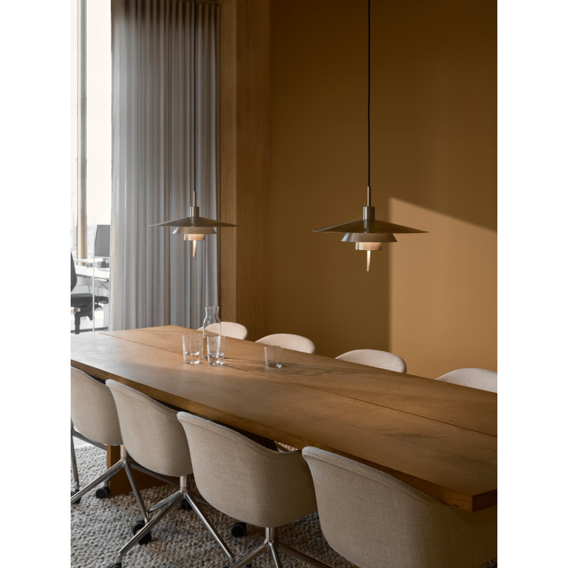 Latika | Pendant | Brushed chrome DFTP
