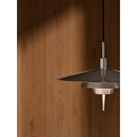 Latika | Pendant | Brushed chrome DFTP