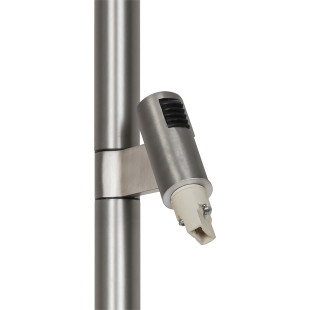 Makoto | Floor lamp | Satin chrome DFTP