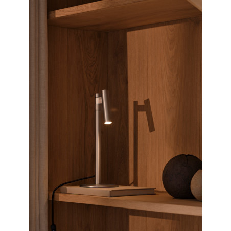 Makoto | Table lamp | Satin chrome DFTP