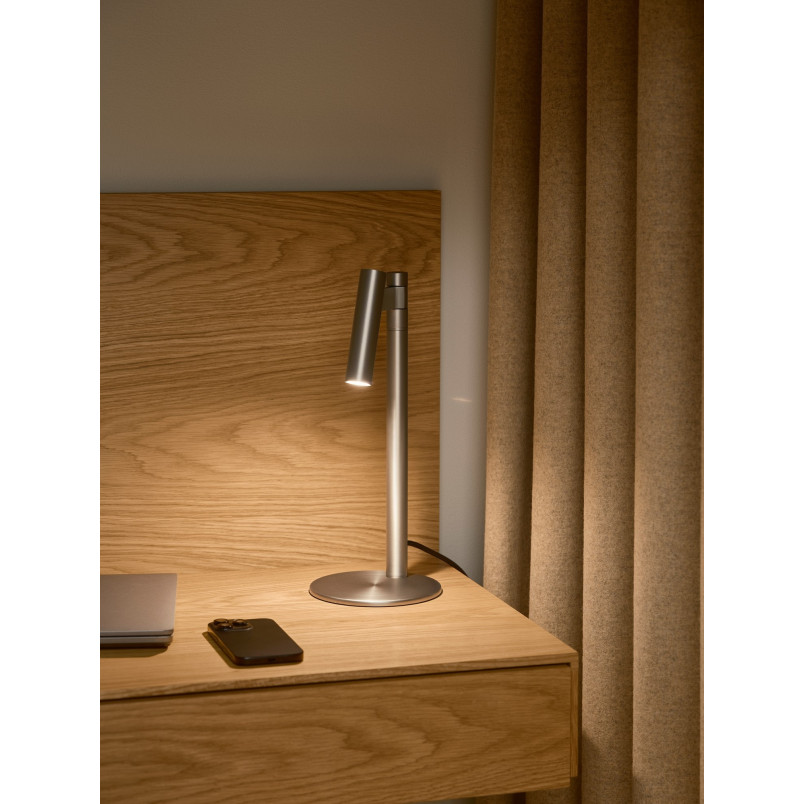 Makoto | Table lamp | Satin chrome DFTP