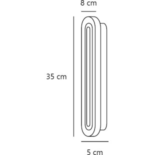 Cavara | Wall light | Brass Nordlux