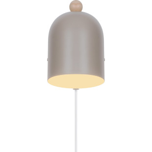 Gaston | Wall light | Light brown Nordlux