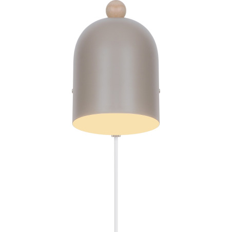 Gaston | Wall light | Light brown Nordlux