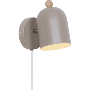 Gaston | Wall light | Light brown Nordlux