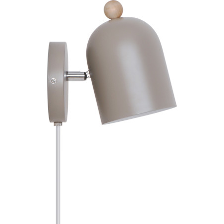 Gaston | Wall light | Light brown Nordlux