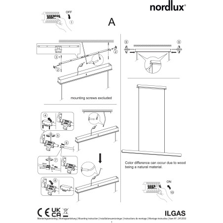 Ilgas | Pendant | White Nordlux
