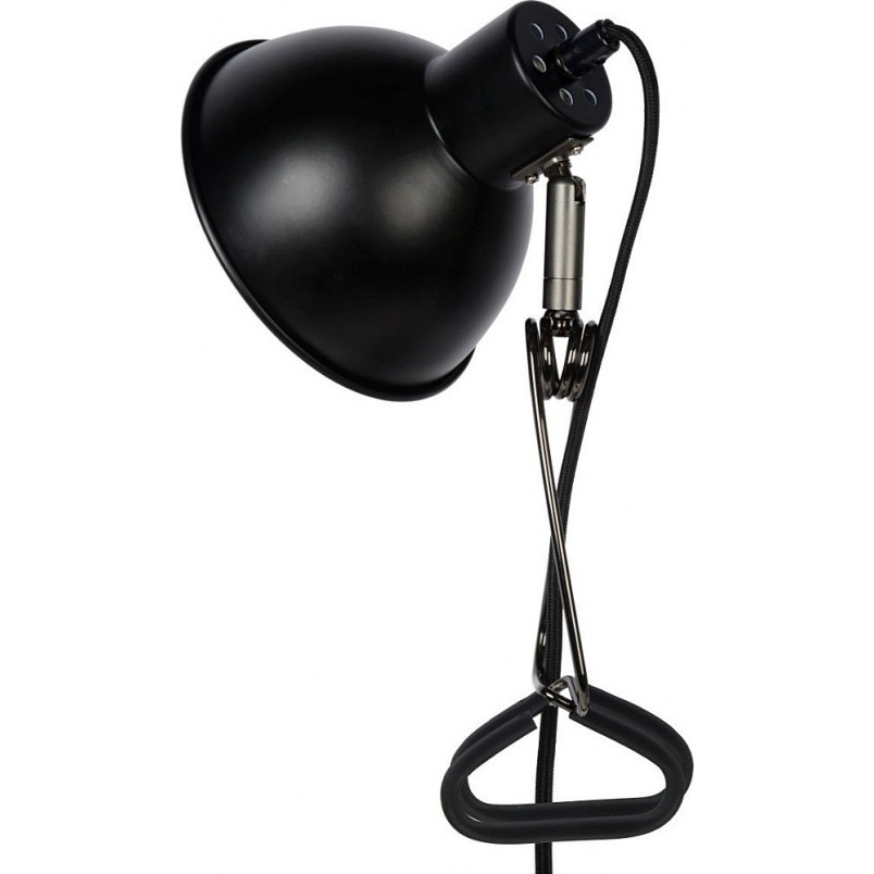 Lampa biurkowa Moys - czarna, klips - Lucide | Sklep