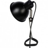 Lampa biurkowa Moys - czarna, klips - Lucide | Sklep