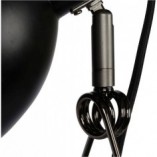 Lampa biurkowa Moys - czarna, klips - Lucide | Sklep