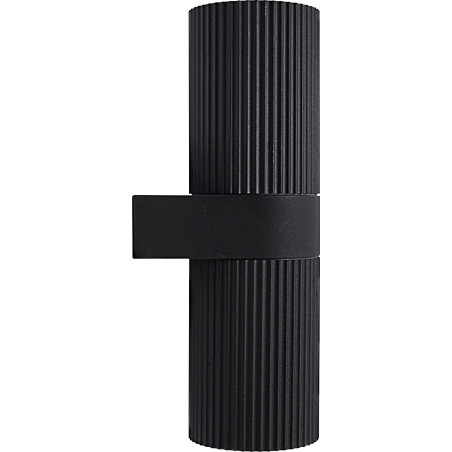 Kyklop Ripple Maxi | Wall light | Black Nordlux
