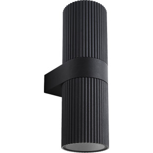 Kyklop Ripple Maxi | Wall light | Black Nordlux