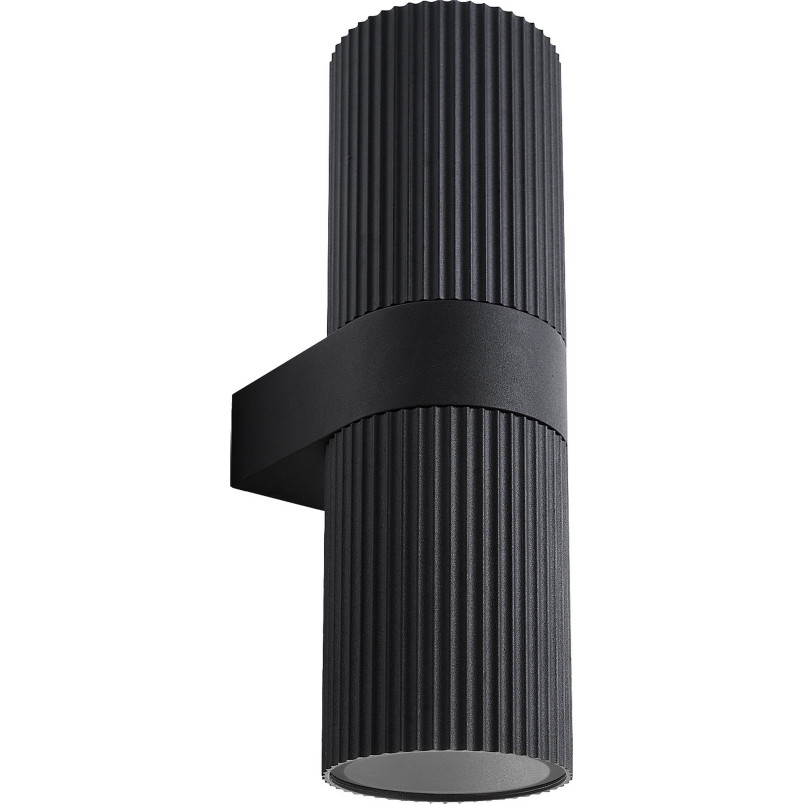 Kyklop Ripple Maxi | Wall light | Black Nordlux