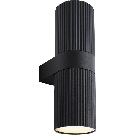 Kyklop Ripple Maxi | Wall light | Black Nordlux