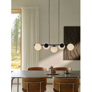 Lilly 5-spot | Pendant | Black Nordlux