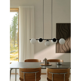 Lilly 5-spot | Pendant | Black Nordlux