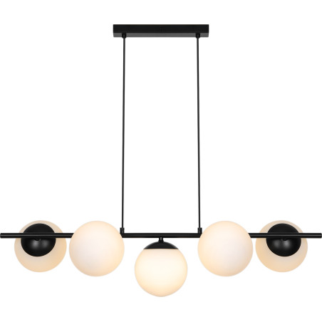 Lilly 5-spot | Pendant | Black Nordlux