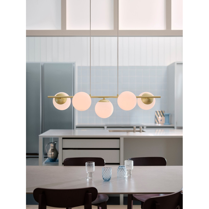 Lilly 5-spot | Pendant | Brass Nordlux