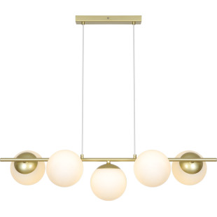 Lilly 5-spot | Pendant | Brass Nordlux