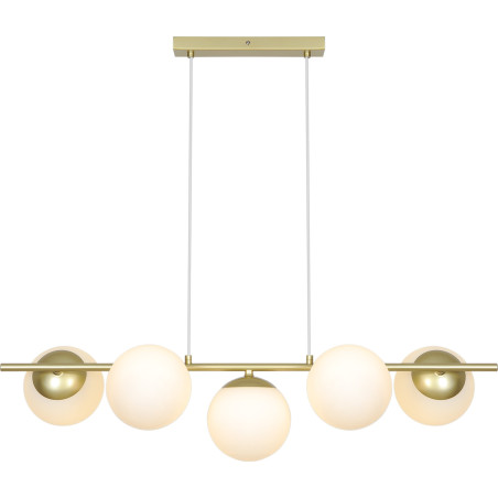 Lilly 5-spot | Pendant | Brass Nordlux