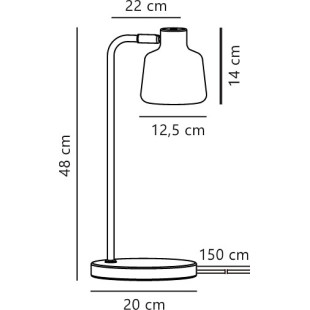 Louella | Table lamp | Black Nordlux